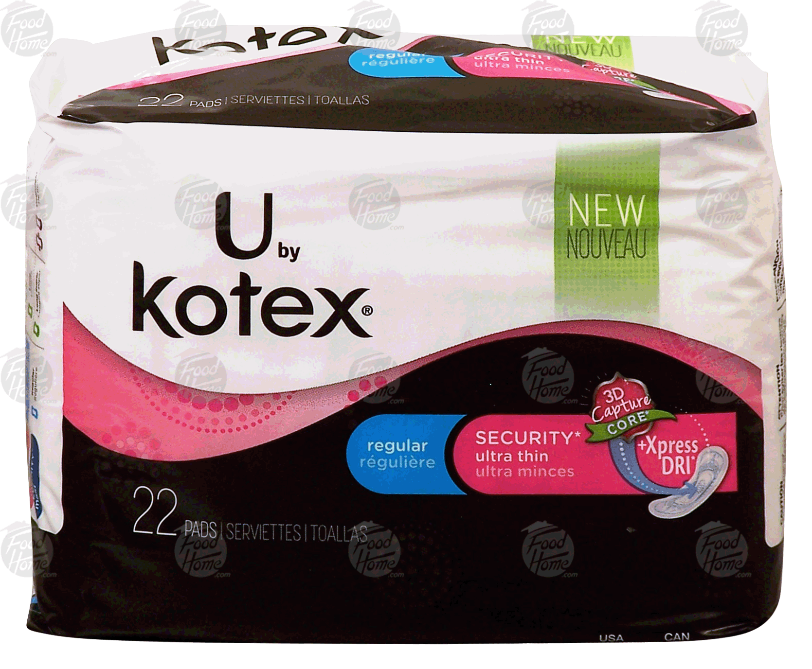 Kotex U ultra thin pads, regular Full-Size Picture